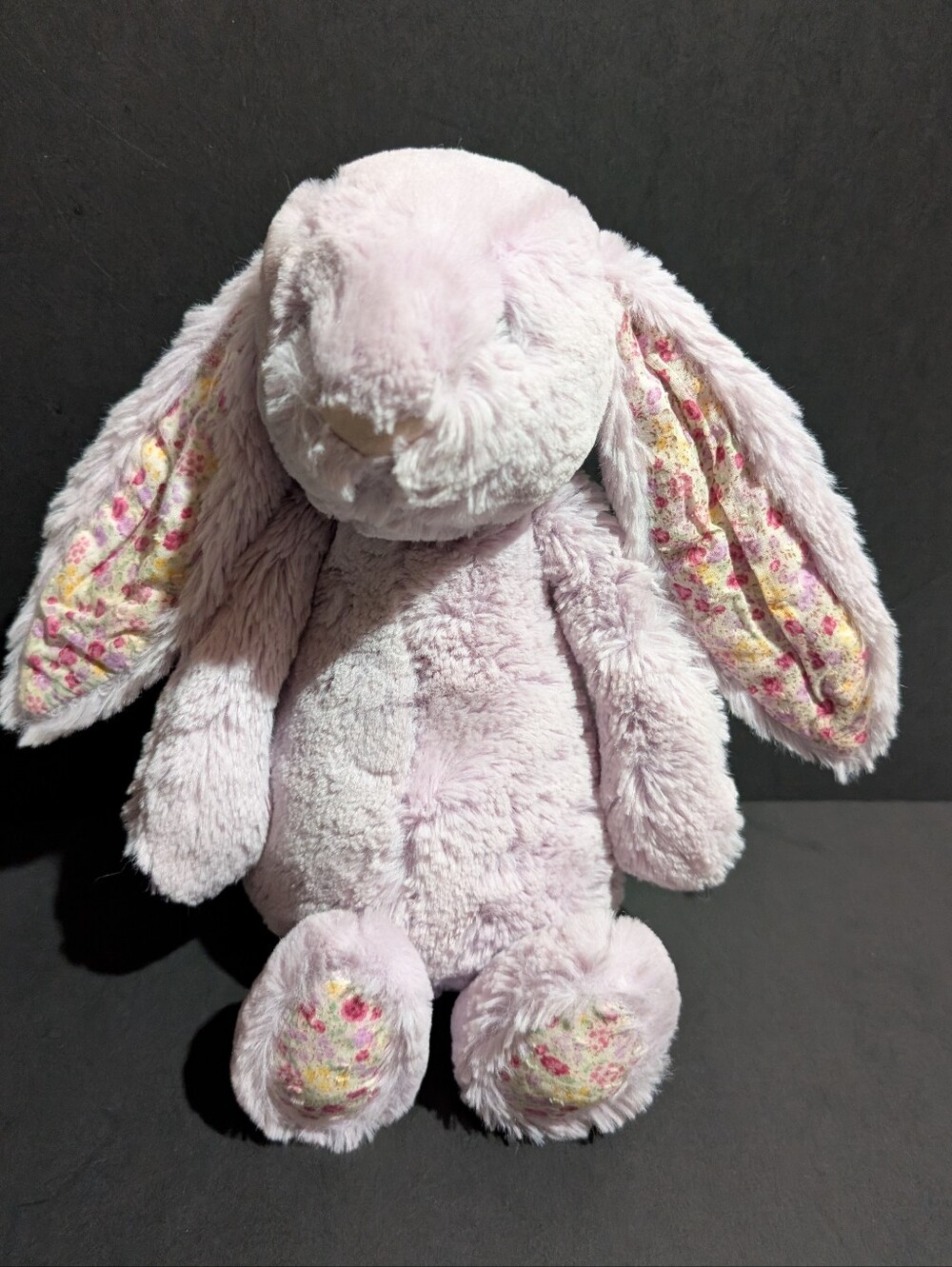 Jellycat Medium Blossom Jasmine Bunny Rabbit 12"  Soft Plush Lavender Retired